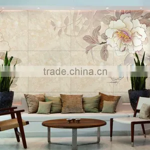 Diamand Art Glass Wall Home Wall , Elegant TV Background Wall Glass thumbnail-2