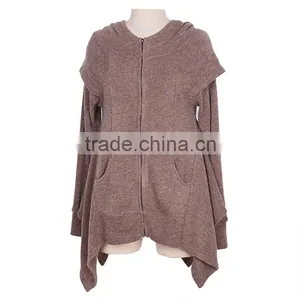 Downy Lined Girls Hood Coats Designs Dress/female Apparel Manufacturers thumbnail-1