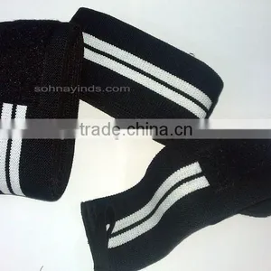 Weight Lifting Knee Wraps Bandage Strong Power Knee Wraps thumbnail-1
