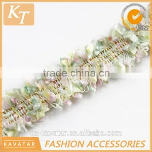 Decorative Pink Lace Trim With 2cm Width thumbnail-4