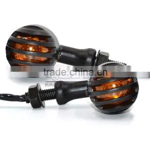BJ-SL-063 Ultra Bright E-Mark Aluminum 12V Amber LED Motorcycle Turn Signal LED Light thumbnail-2