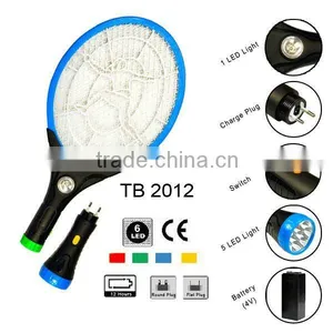 Multifunction Mosquito Swatter 7 LED Torch thumbnail-1