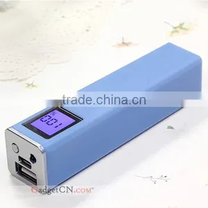 OBOE Promotion Gift Power Bank 2600 Mah With LCD Indicator thumbnail-3
