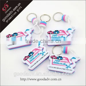 OEM Wholesle EVA Key Chain/plastic Key Chain/eva Float Key Chain thumbnail-1