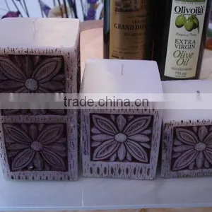 Pillar Candles Church Pillar Candle Carved Candles thumbnail-1