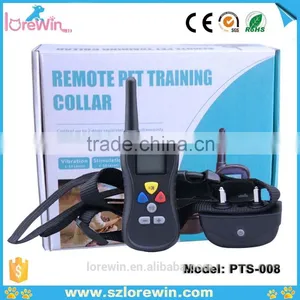 Rechargeable Waterproof Dog Training Electronic Collar With Remote Control thumbnail-1