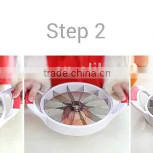Big Size Watermelon Slicer Melon Slicer as Seeon on tv Vegetable and Fruit Slicer thumbnail-4