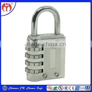 JN6024 4 Digits Changeable Combination Pad Lock thumbnail-1