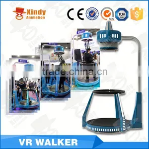9D Game Equipment Walker VR Treadmill for Amusement Park Equipment thumbnail-6