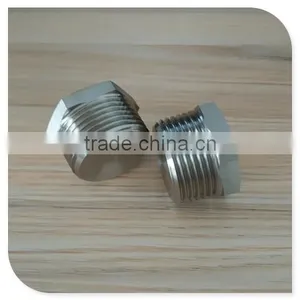 High Pressure Plug Fitting,1" Solid Plug Hexagonal Head Type 304 thumbnail-1