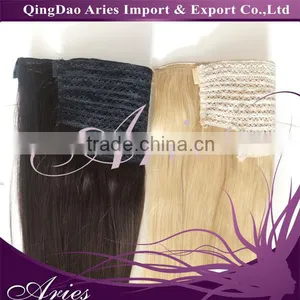 Fancy and Beauty Shape Flip in Hair Chinese Virgin Hair Pieces thumbnail-1
