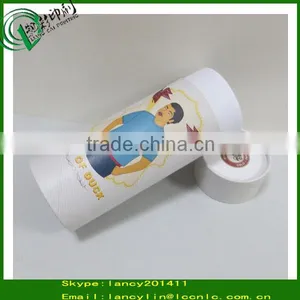 Cylinder Paper Tube for T-shirt Packaging Tube Cardboard Round Tube thumbnail-1