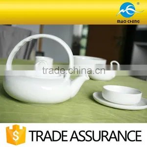 Fashion White Porcelain Teapot thumbnail-2
