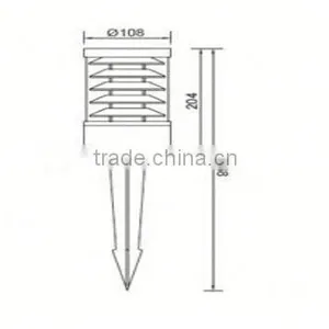 Bridgelux Led Chips 12v Led Garden Light thumbnail-4