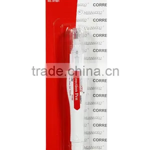 High Quality Metal Tip Correction Fluid 7ml Correction Pen in Blister Card( HY-642) thumbnail-1