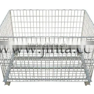 Foldable Wire Mesh Container thumbnail-1