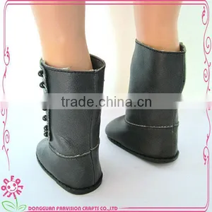 Rhinestone Cowboy Boots in Brown for 18" Dolls thumbnail-3