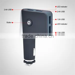 Powerful 4 USB Mini Car Charger For Tablets and Mobiles With Rating Power 35W Car Charger thumbnail-6