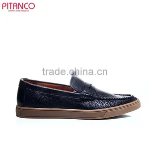 Latest Design Genuine Leather Mens Casual Leather Shoes thumbnail-4