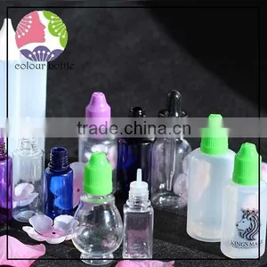 3ml 5ml 8ml 10ml 15ml 20ml 30ml 60ml Pet e Juice Bottles Color Clear Pet Dropper Bottle Eliquid Plastic thumbnail-1