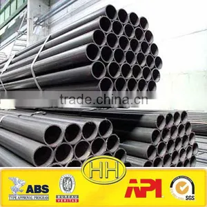 HIGH QUALITY API 5L WELDED BLACK CARBON STEEL PIPE thumbnail-1