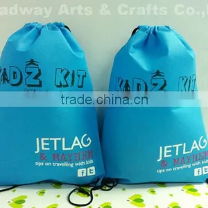 Non Woven Promotional Drawstring Shoe Bags for Shopping thumbnail-3