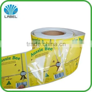 Custom Adhesive Sticker Printing, Manufacturing Glossy Self Adhesive Label. thumbnail-2