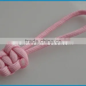 Custom Design Braided Handmade Cobra Weaving Paracord Zipper Puller Fist Knot Paracord Zipper Puller thumbnail-3