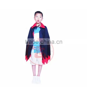 New Design Wholesale Super Hero Satin Cape Halloween Vampire Capes for Kids thumbnail-3