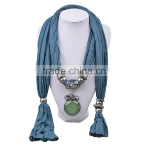 2016 New Design Jeweled Women Pendant Scarves for Lady thumbnail-4