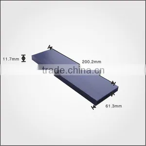 Customized 6063 Material With Anodized Extruded Heatsink Aluminum thumbnail-2