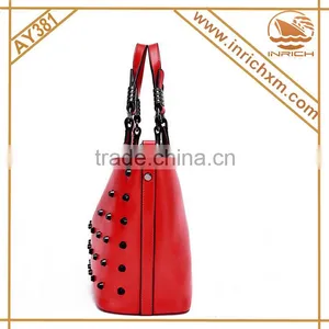 Women Fashion Handle Silicon Lady Handbag thumbnail-6
