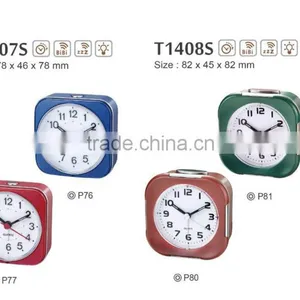 Square Small Travel Plastic Alarm Clock thumbnail-2