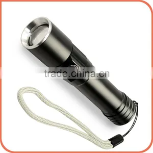 Latest China Factory XPG 5w 18650 Rechargeable Mini Zoom Flash Light for Camping Outdoor thumbnail-1