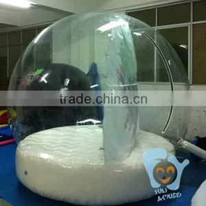Outdoor Funny Inflatable Snow Globe for Holiday Events thumbnail-3