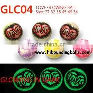 Love Glowing Bouncy Balls Wholesale thumbnail-1