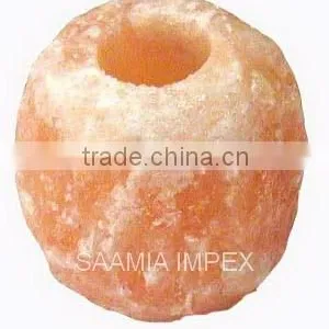 Beautiful Himalayan Salt Natural Candle Holder thumbnail-4
