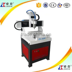 Mini PCB CNC Milling&Drilling Machine CNC Router ZK-4040 400*400MM With Ball Screw Transmission PCI NcStudio Controller thumbnail-3