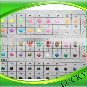Hot Fix Nailhead Neon Color Fluorescent Nailhead thumbnail-1