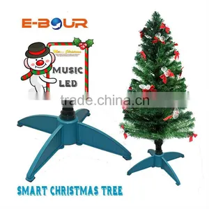 MobilePhone APP Control Bluetooth Speaker and LED Fiber for Christmas Decoration Tree thumbnail-5