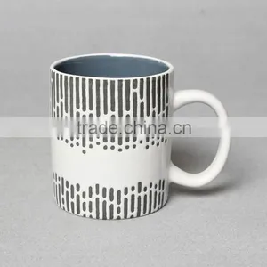 11oz Ceramic Mug With Handle, Ceramic Milk Mug Cup thumbnail-3