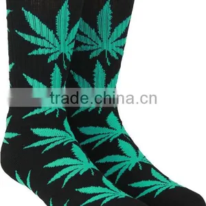 Wholesale Customized Quality Marijuana Leaf Socks thumbnail-2