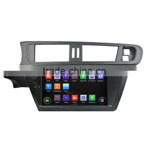Quad Core 16g Nand Flash Ram 1gb Car DVD Player For C3 With Touch Screen Built-in GPS BT Support SWC Radio thumbnail-2