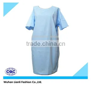 Blue Hospital Uniform Smocks for Surgical thumbnail-1