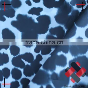210T Polyester Taffeta Fabric Leopard Paper Printing for Lining thumbnail-1