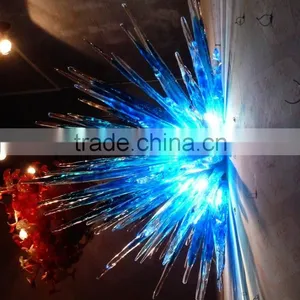 Hand Blown Glass Wall Decoration XO-20150703&Murano Glass Chandelier From Famous Chinese Glass Artist Mr Ou thumbnail-2