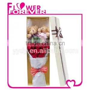 Best Quality Bouquet With Soap Roses thumbnail-1