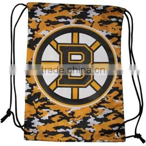 Camo Drawstring Backpack thumbnail-2