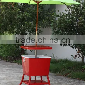 Metal Ice Table Cooler thumbnail-1