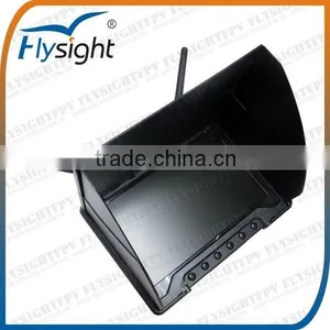 C28 Newest 7'' No Bluescreen High Brightness FPV Monitor With Built-in 5.8GHz Wireless Receiver For Aerial & Outdoor Photography thumbnail-2